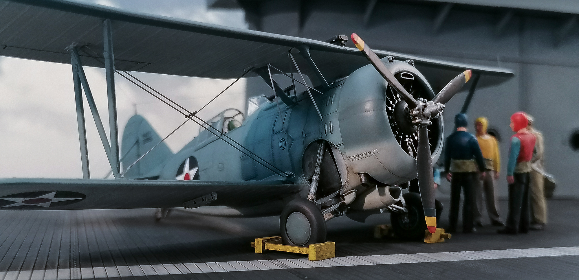 F3F-2 Biplane Fighter