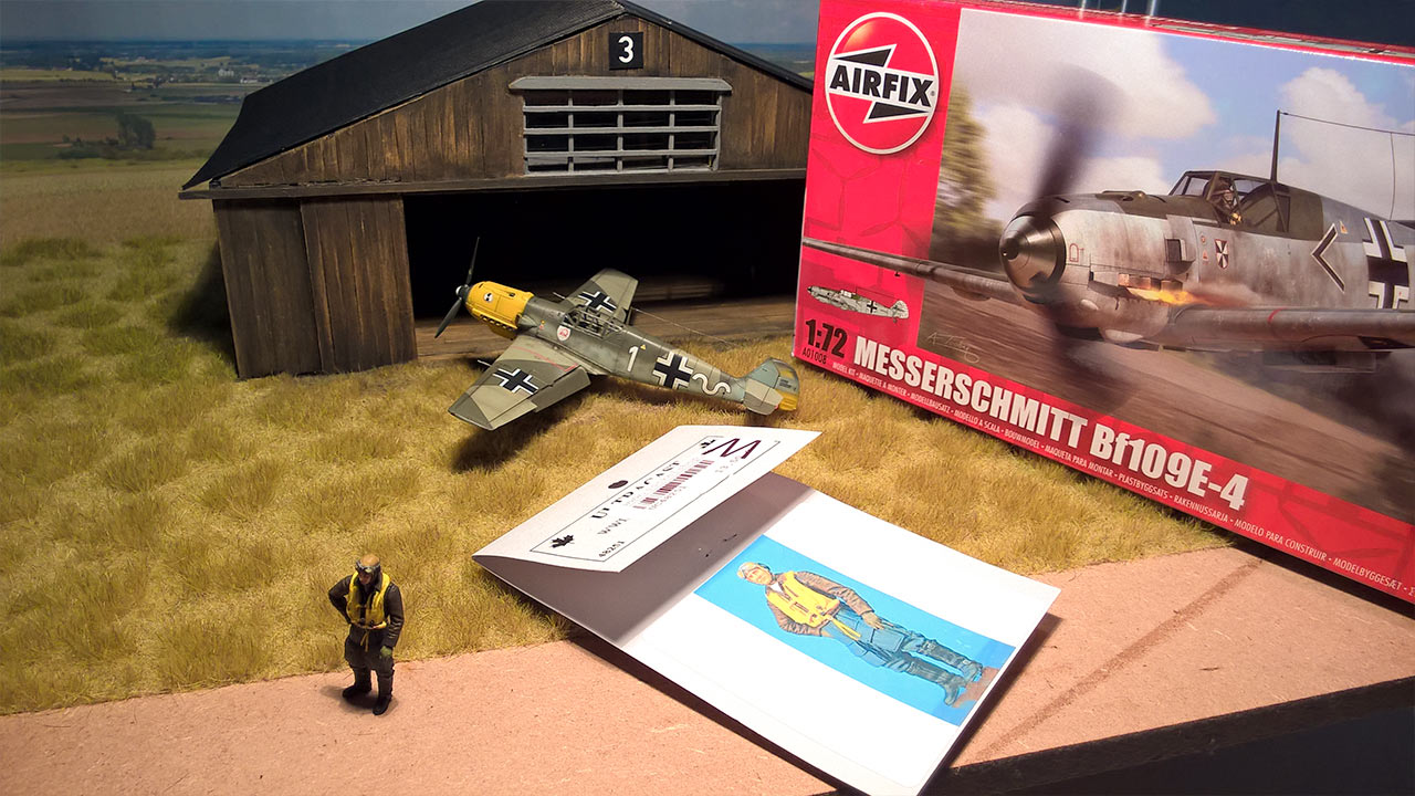 Bf-109 E-7 Machold