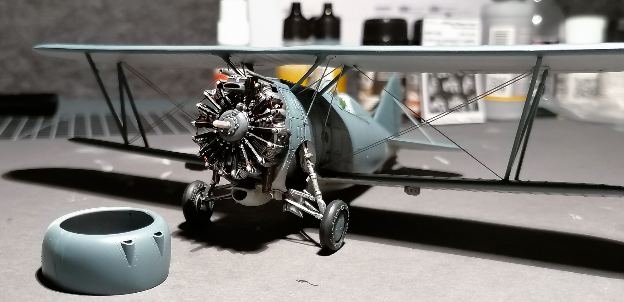 F3F-2 Biplane Fighter