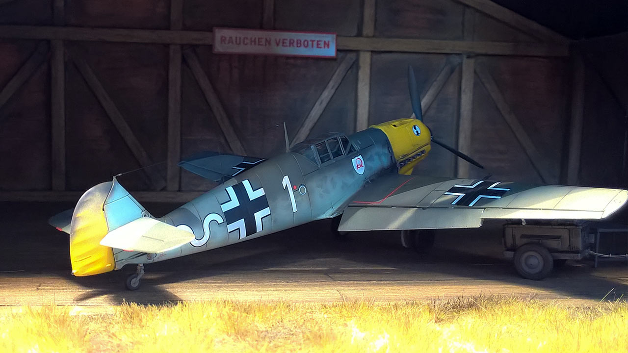 Bf-109 E-7 Machold