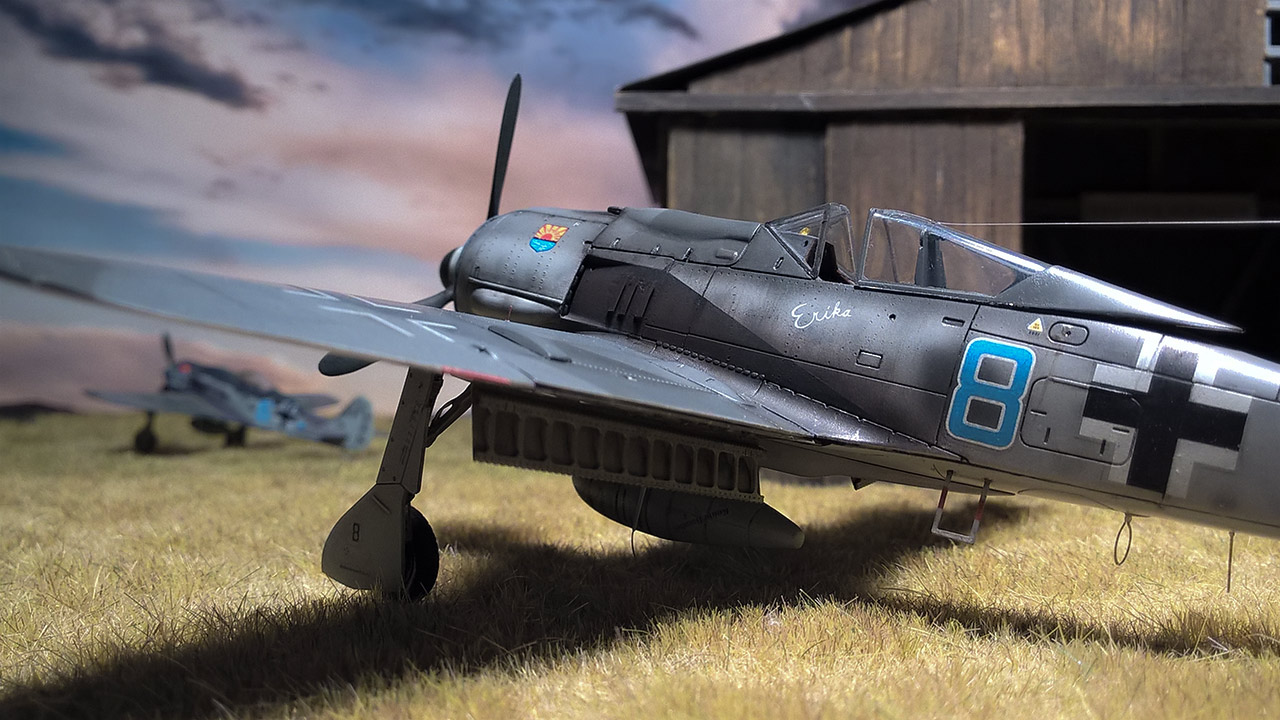 Fw-190 A-8 final — starboard quarter