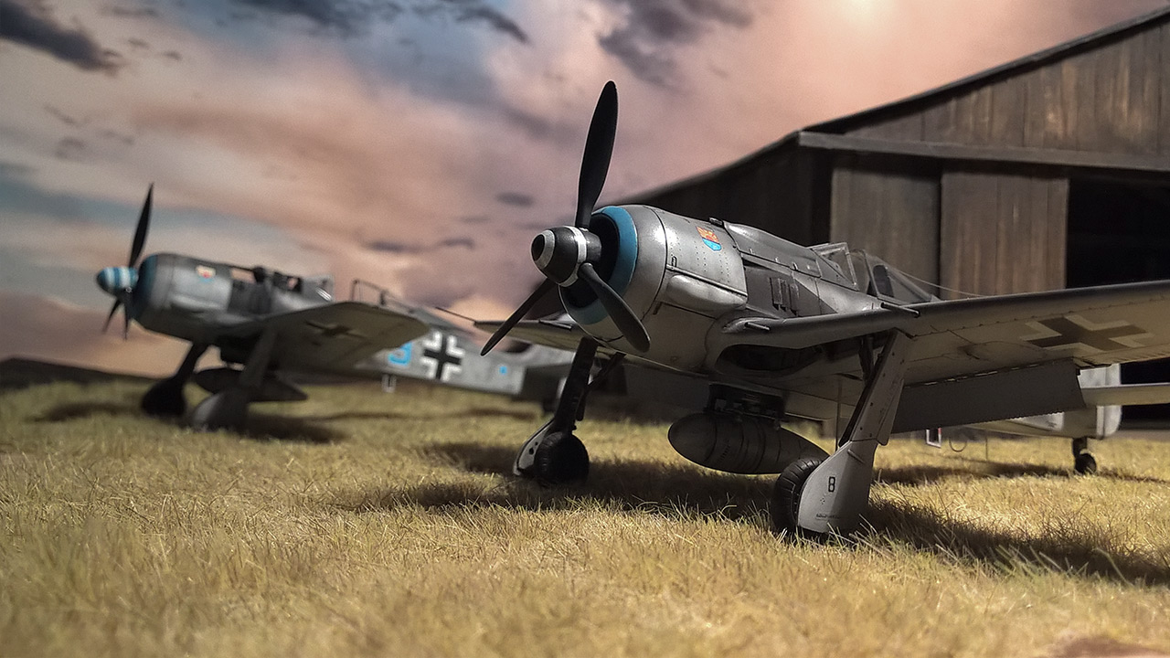 Eduard and Airfix side by side
