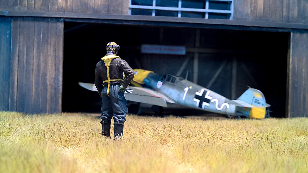 Bf-109 E-7 Machold