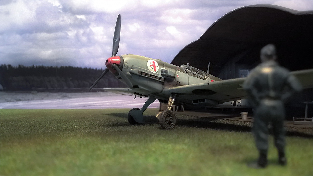 Bf-109 E-1 Red 14