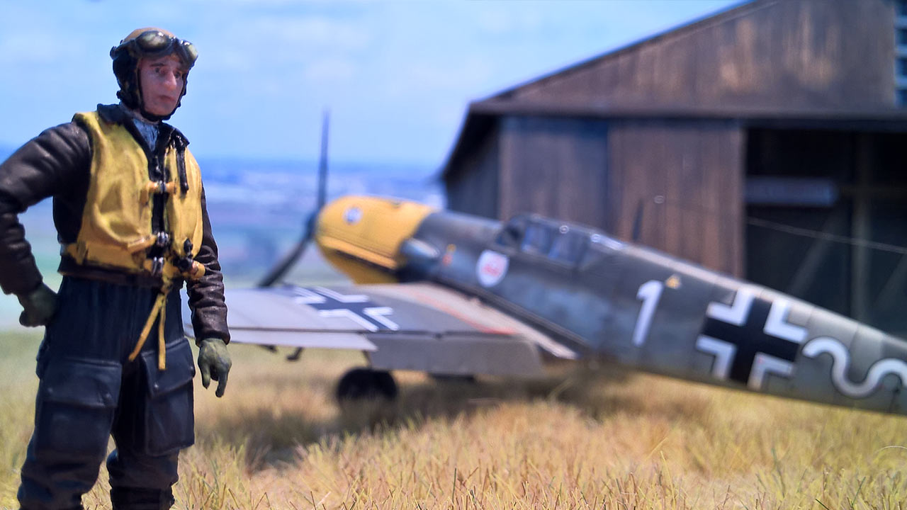 Bf-109 E-7 Machold