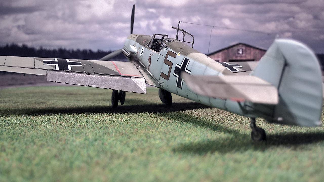 Bf-109 E JG 26 Diorama
