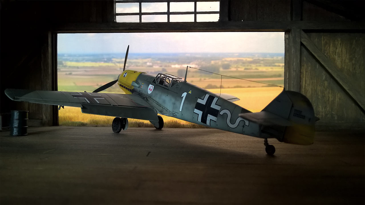 Bf-109 E-7 Machold
