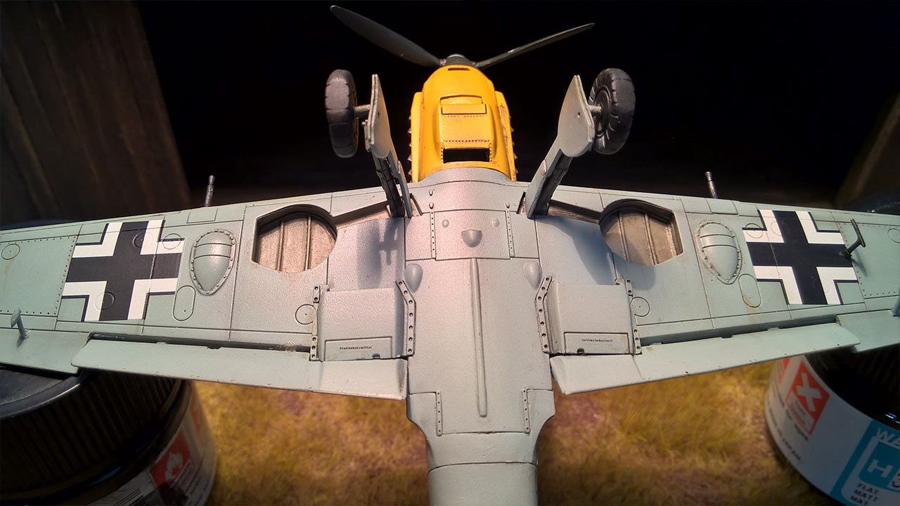 Bf-109 E-7 Machold