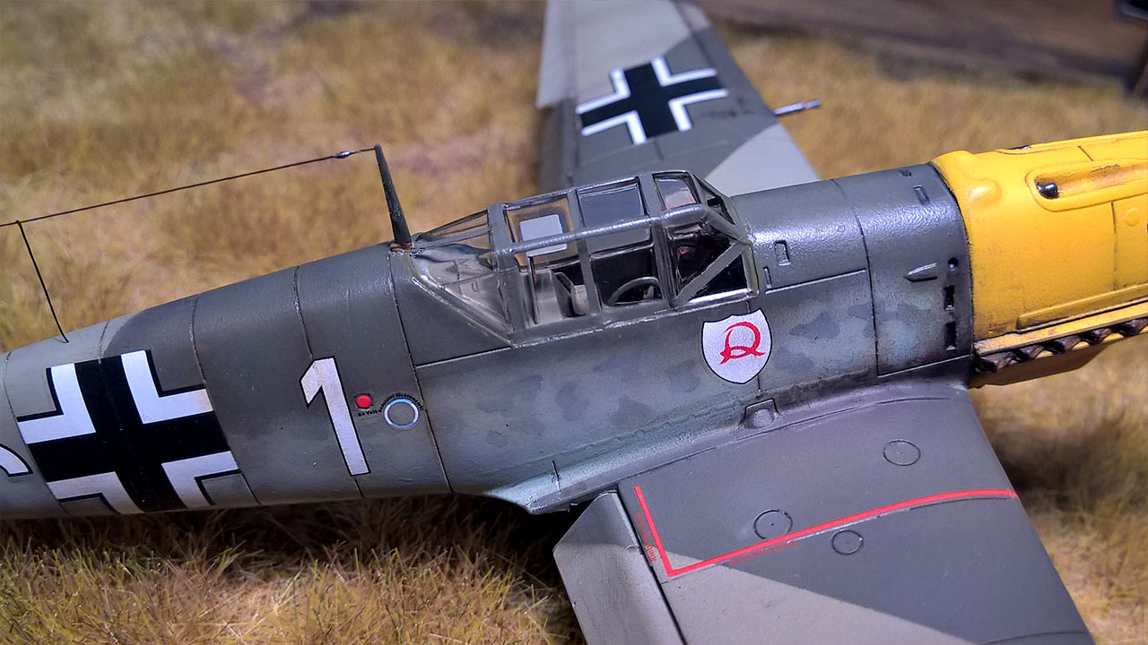 Bf-109 E-7 Machold
