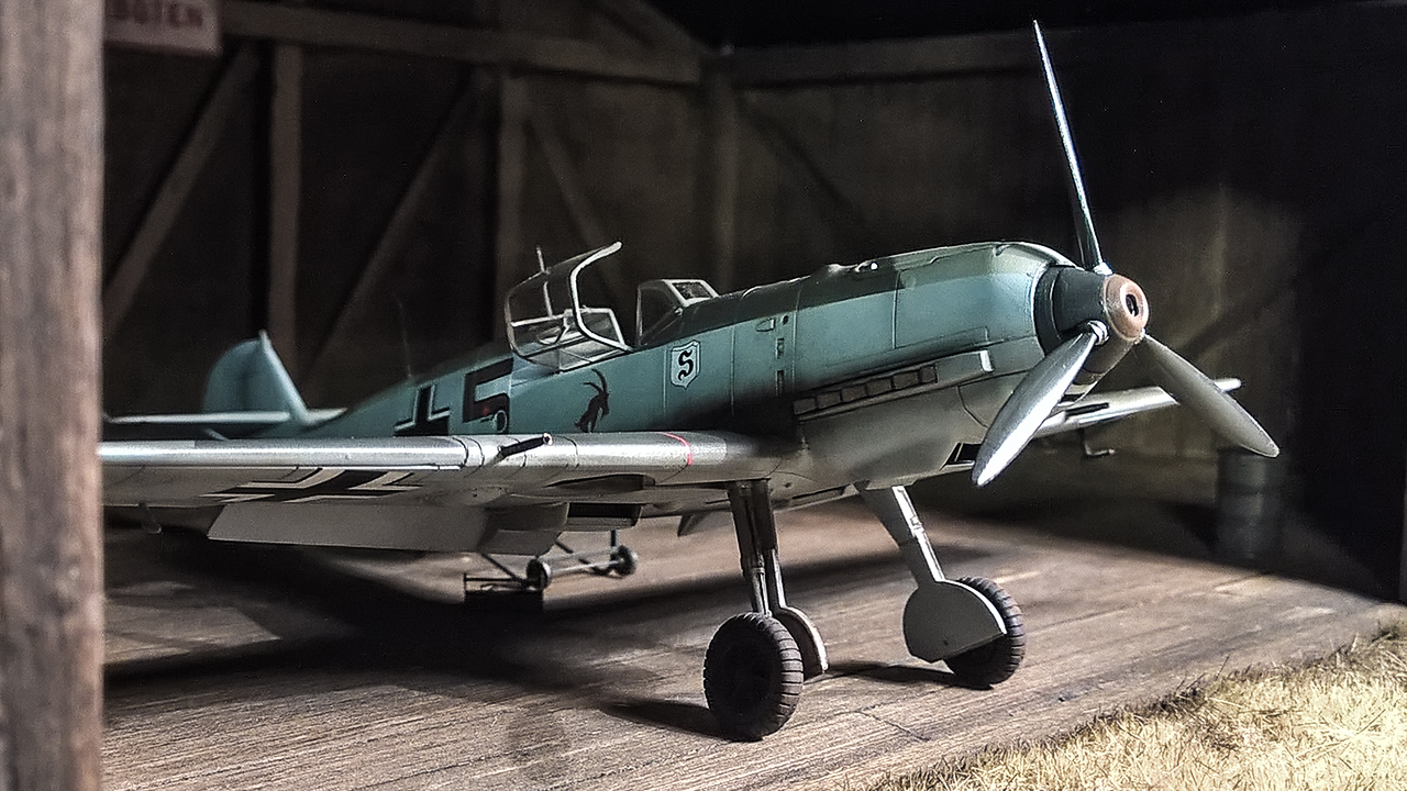 Bf-109 E JG 26 Diorama