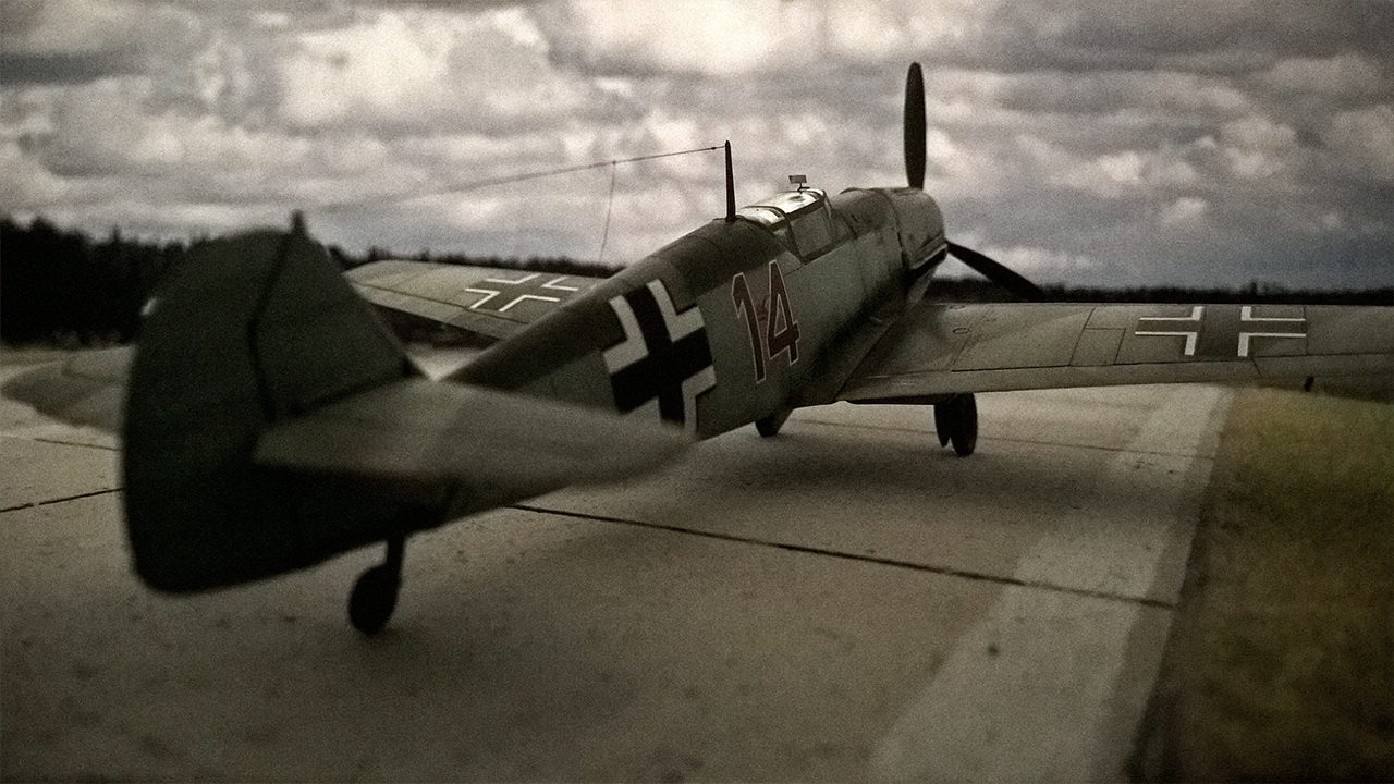 Bf-109 E-1 Red 14