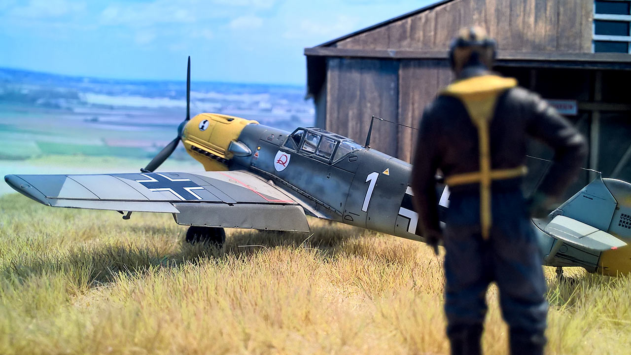 Bf-109 E-7 Machold
