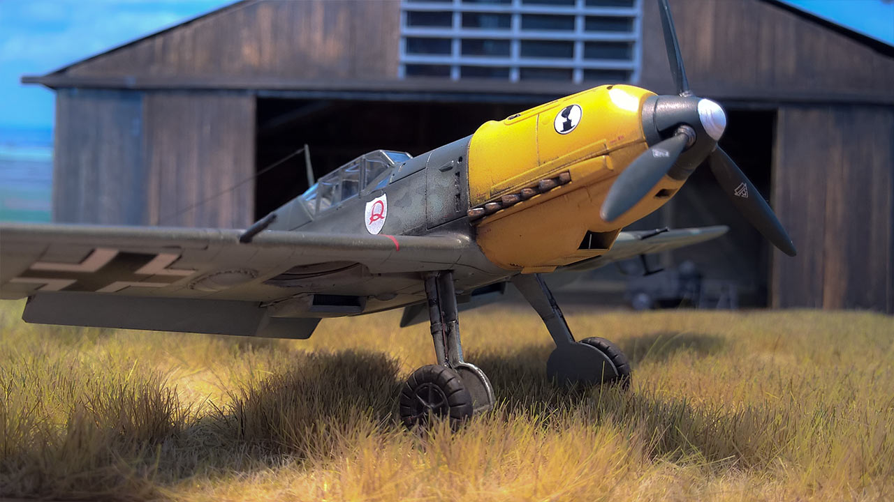 Bf-109 E-7 Machold