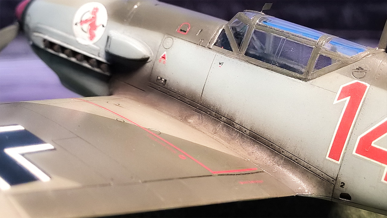 Bf-109 E-1 Red 14