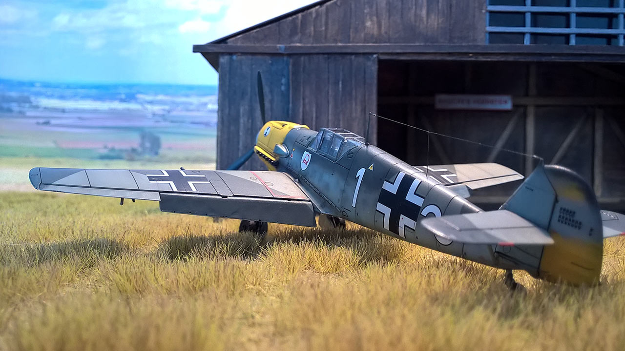 Bf-109 E-7 Machold