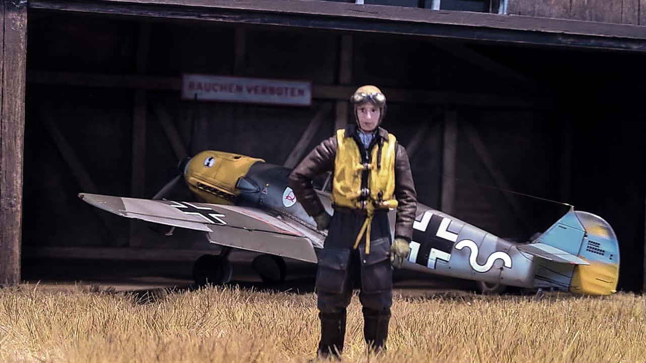 Bf-109 E-7 Machold