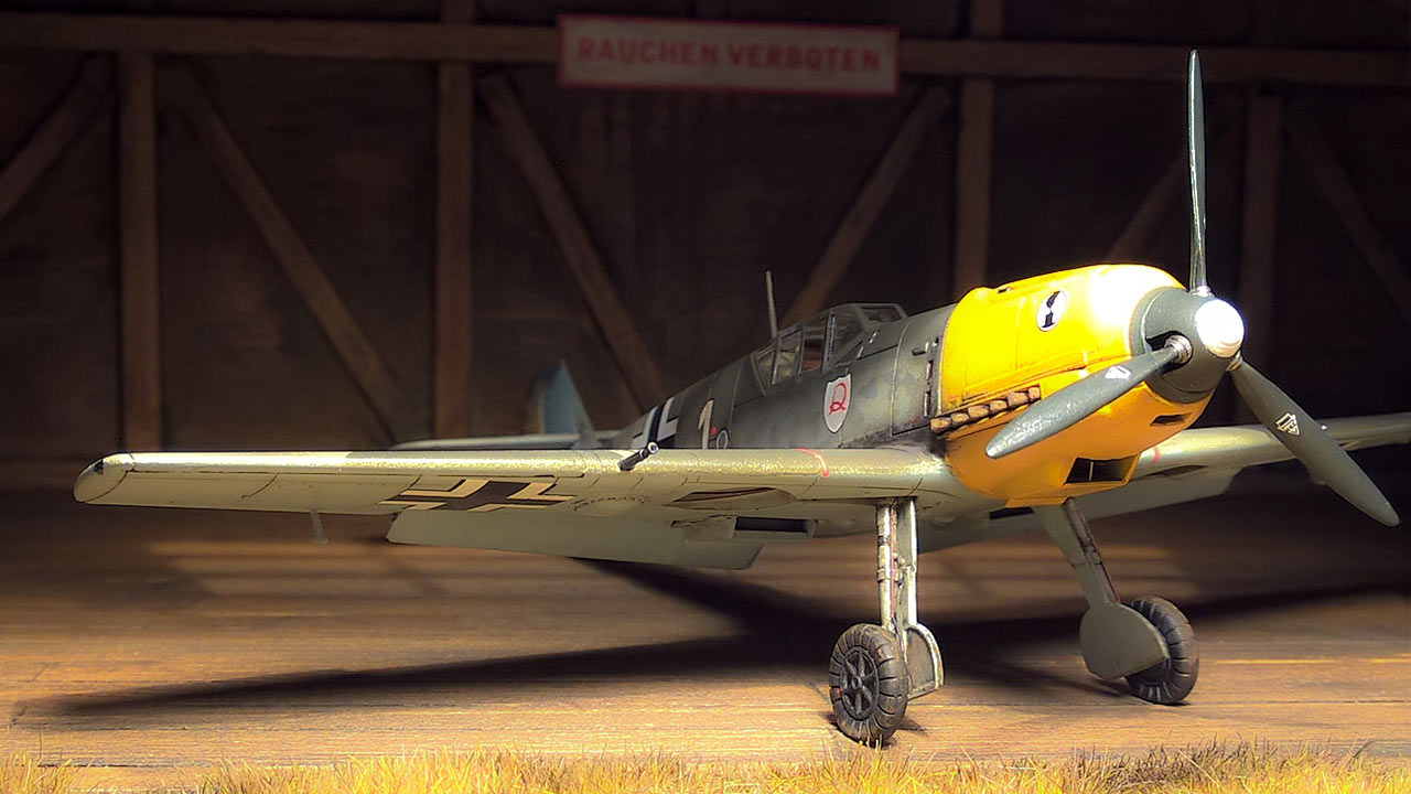 Bf-109 E-7 Machold
