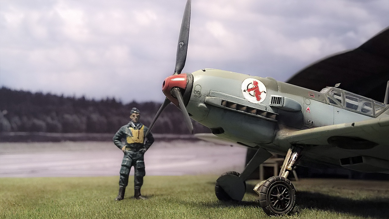 Bf-109 E-1 Red 14