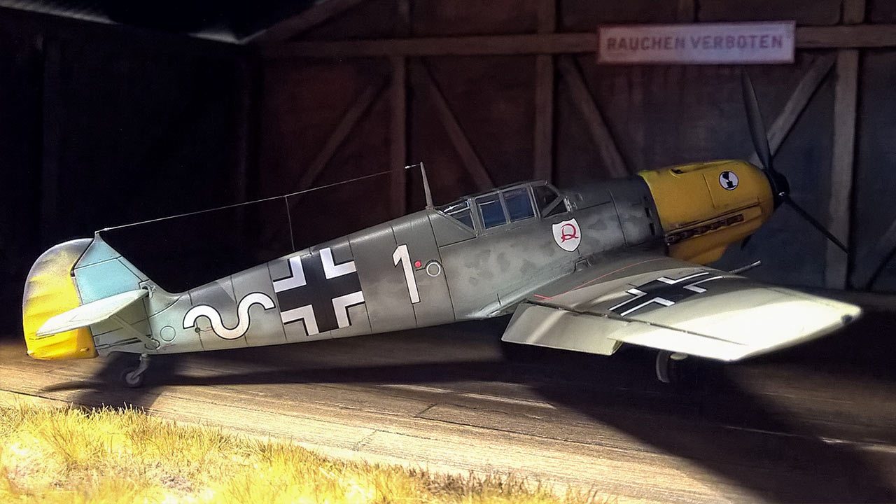 Bf-109 E-7 Machold