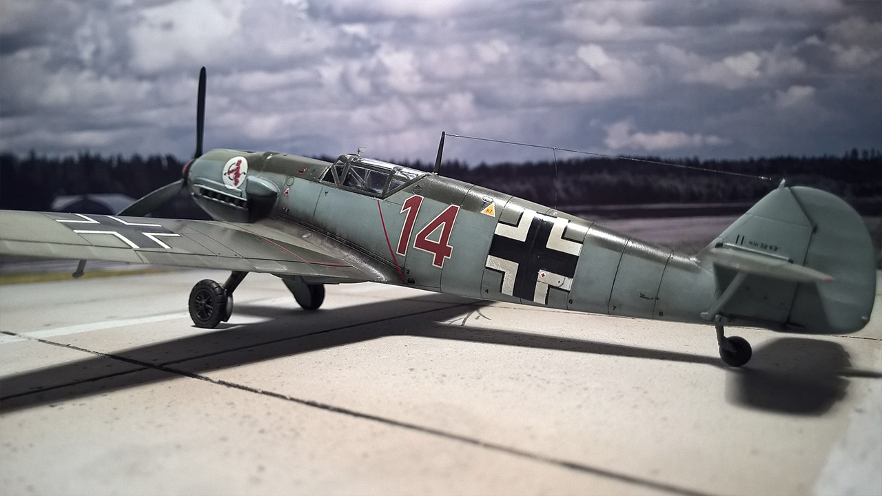 Bf-109 E-1 Red 14