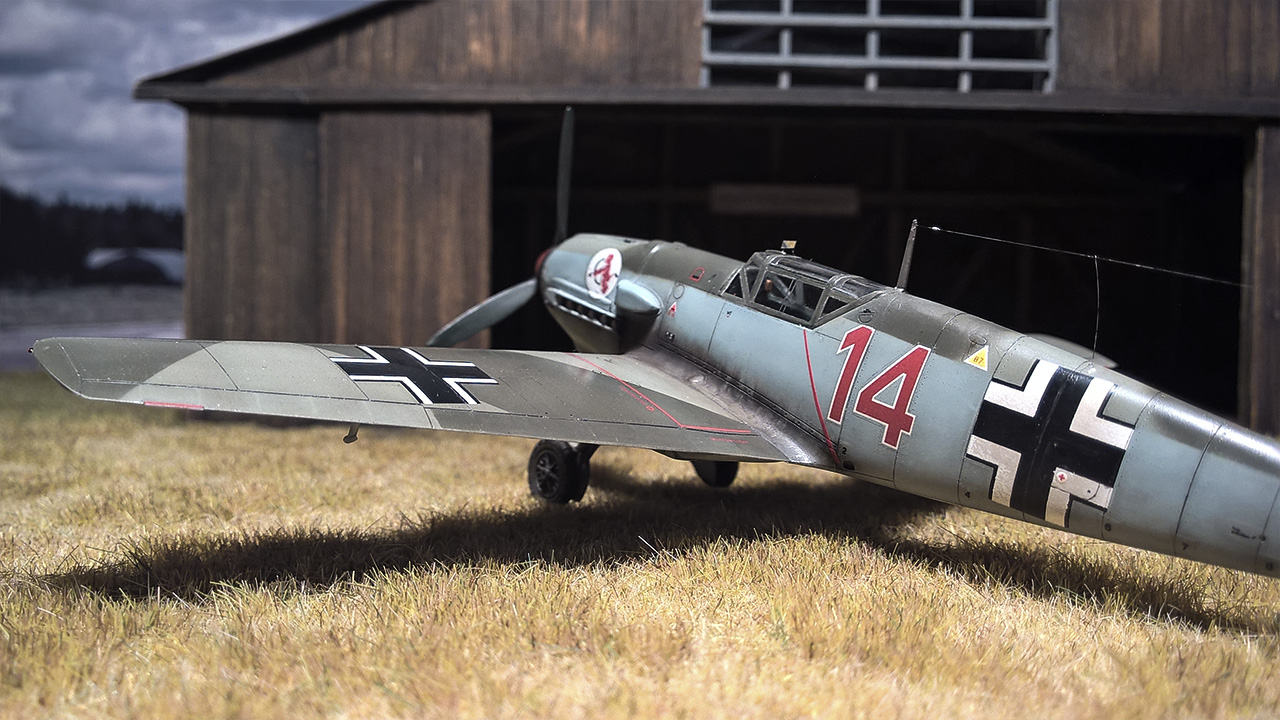 Bf-109 E-1 Red 14