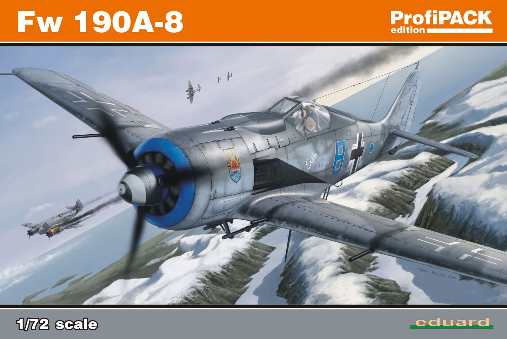 Eduard ProfiPack Fw-190 A-8 1/72 — box art