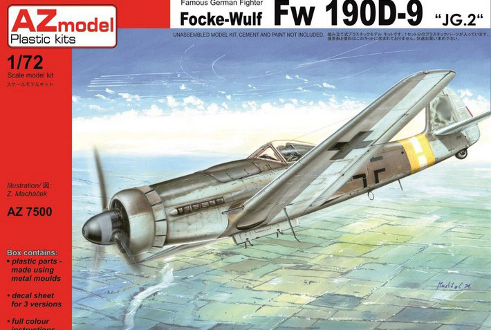 AZ Model Fw-190 D-9 box art