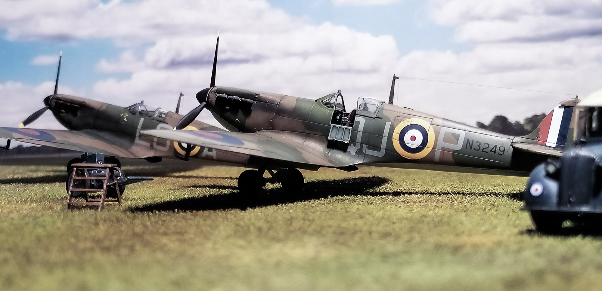 Airfix Spitfire Mk.Ia — main