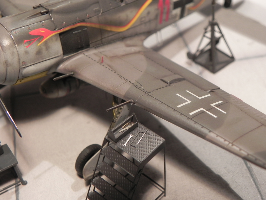 Fw-190 A-8 Red 11 Jagdgruppe 10