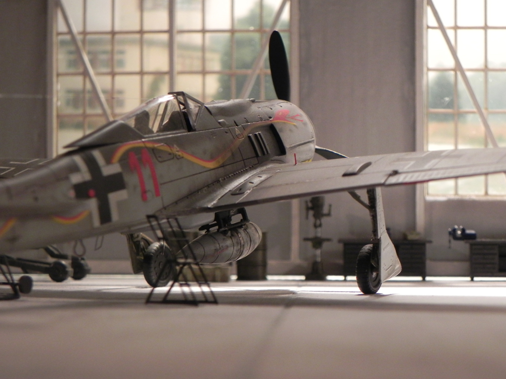 Fw-190 A-8 Red 11 Jagdgruppe 10