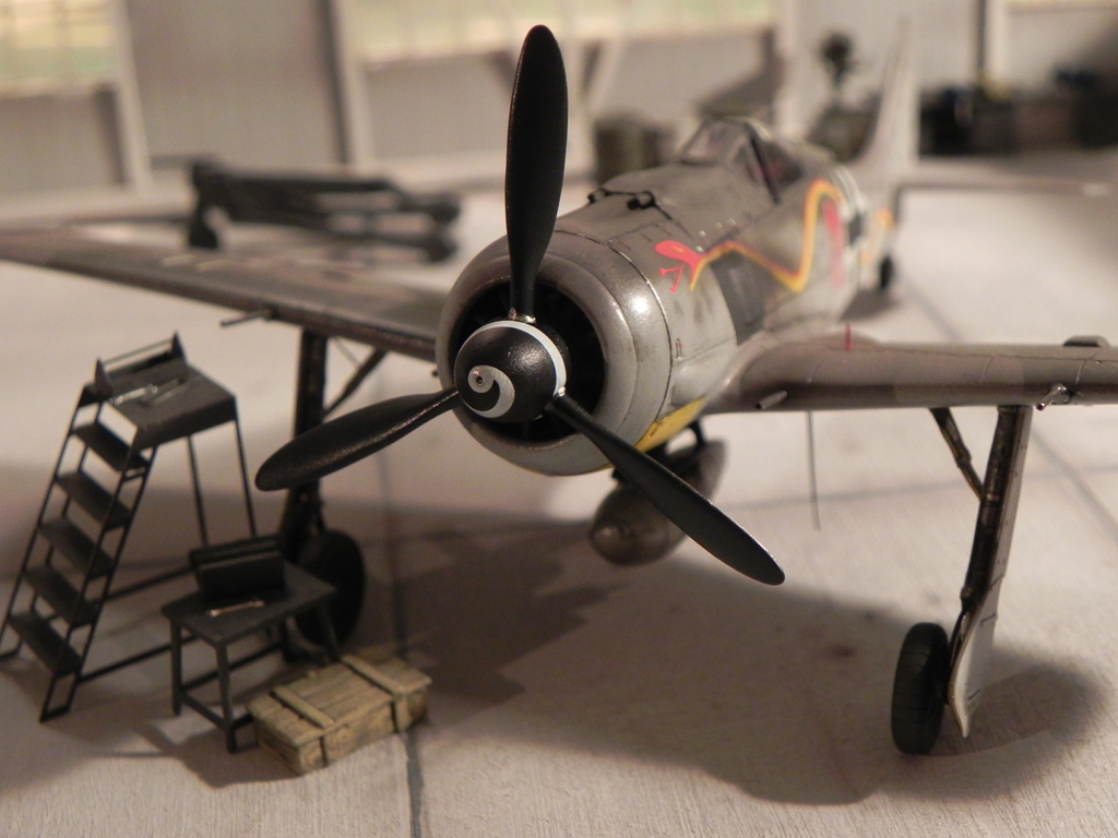 Fw-190 A-8 Red 11 Jagdgruppe 10