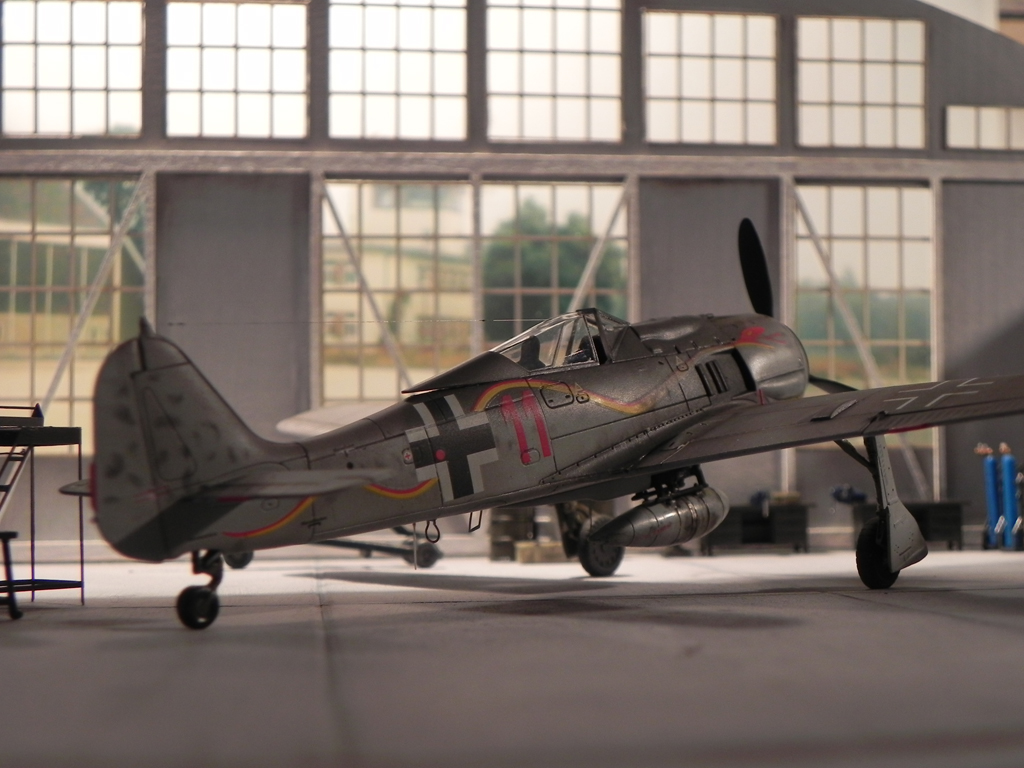 Fw-190 A-8 Red 11 Jagdgruppe 10