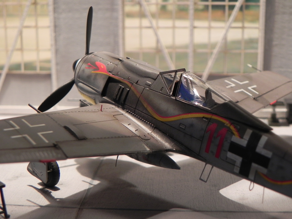 Fw-190 A-8 Red 11 Jagdgruppe 10