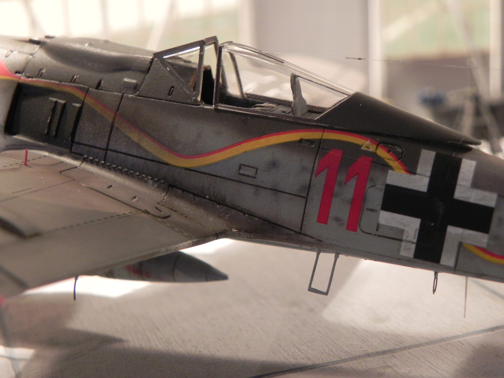 Fw-190 A-8 Red 11 Jagdgruppe 10