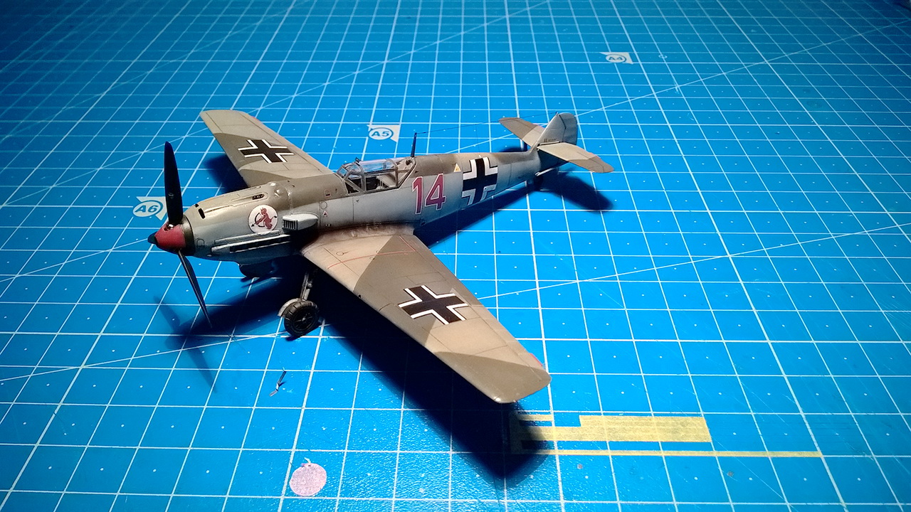 Bf-109 E-1 Red 14