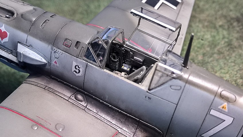 Bf-109 E-3 detail