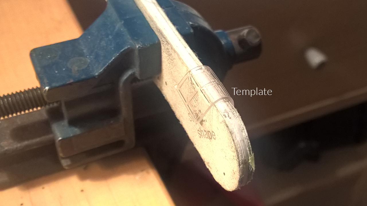 Heating the plastic