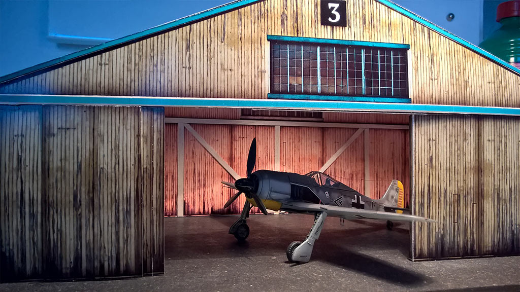 Hangar detail and construction