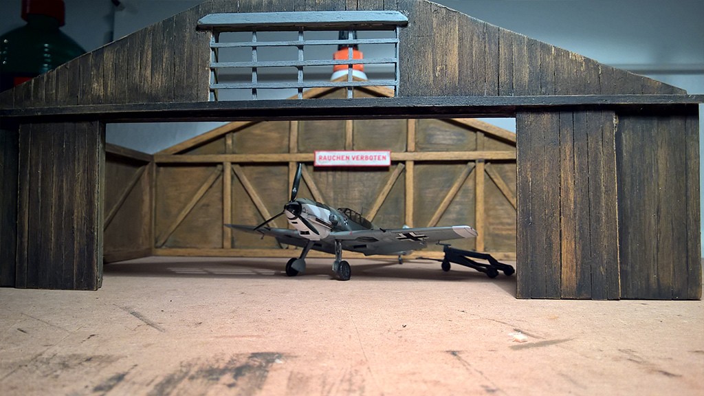 Hangar side view