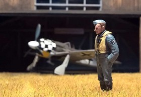 Die Tiefenunschärfe der Kamera macht es möglich, der unterschiedliche Maßstab fällt kaum auf.