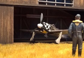 Mit Figur von Dragon in 1/48 "Luftwaffe Day Fighter Crew and Equipment" #5532