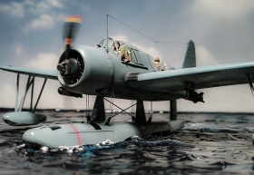 Airfix-Vought-OS2U-1-Kingfisher-001