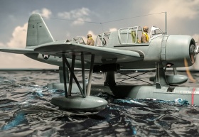 Airfix-Vought-OS2U-1-Kingfisher-007