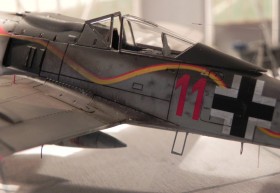 Schöne Oberflächendetails des Airfix Kits, aber ein wenig zu tiefe Blechstöße