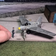 Preiser Luftwaffe Figuren Offiziere Piloten 1-72 Diorama-2