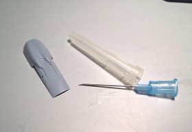 Kanüle in 0,6mm zum aufbohren der MGs