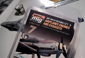 Pigmente zum altern des Motors von mig