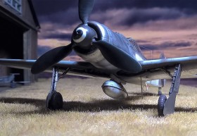 Fertiges Modell der FW-190 D9 von AZ-Modell als Rollout