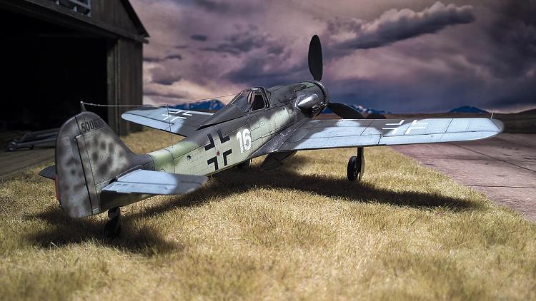 AZ Model FW-190 D9 in1/72 fertig!