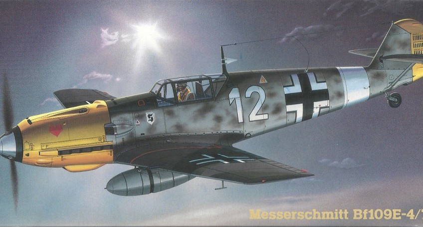Boxart Bf-109 E4 Hasegawa